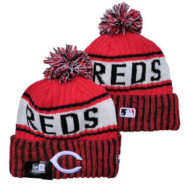 Cincinnati Reds Knit Hats 017